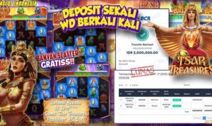 bukti kemenangan PG Soft Tsar Treasures – modal kecil menang besar