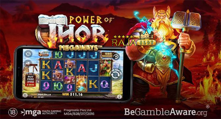 Bukti kemenangan Power of Thor Megaways di Rajaslot — data sesi terbaru