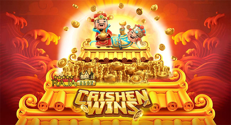 Bukti kemenangan Caishen Wins di Rajaslot terbaru