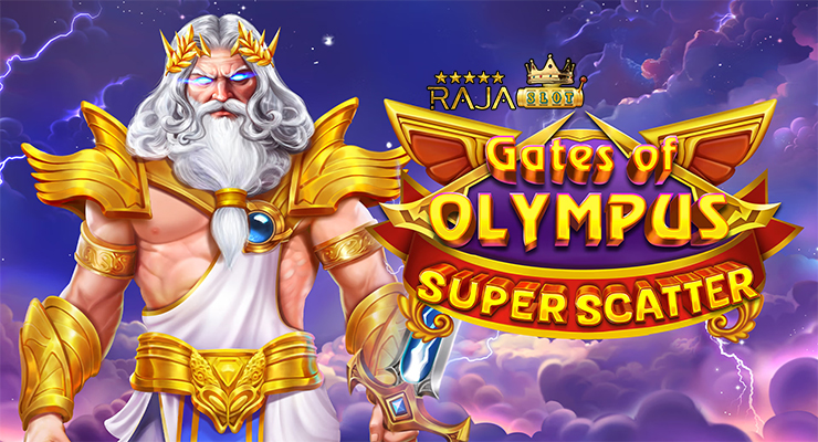 Bukti kemenangan Gates of Olympus Super Scatter di Rajaslot terbaru