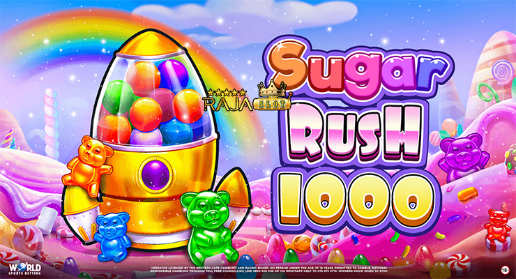 Bukti kemenangan Sugar Rush 1000 di Rajaslot terbaru