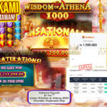 Pemain Nor*** menang Rp1,5 juta di slot Wisdom of Athena 1000 Rajaslot