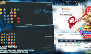 Pemain Nov*** menang Rp5 juta di slot Starlight Princess 1000 Rajaslot