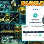 Pemain Nya*** menang Rp5,5 juta di slot Beast Below Hacksaw Gaming di Rajaslot