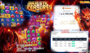 Pemain Ten*** menang slot Majestic Treasures 27 September 2025 di Rajaslot