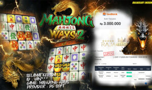 Pemain Yan*** menang Rp3 juta di slot Mahjong Ways 2 Rajaslot