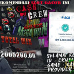 Pemain Eru*** menang Rp2,14 juta di slot Cash Crew Hacksaw Gaming di Rajaslot