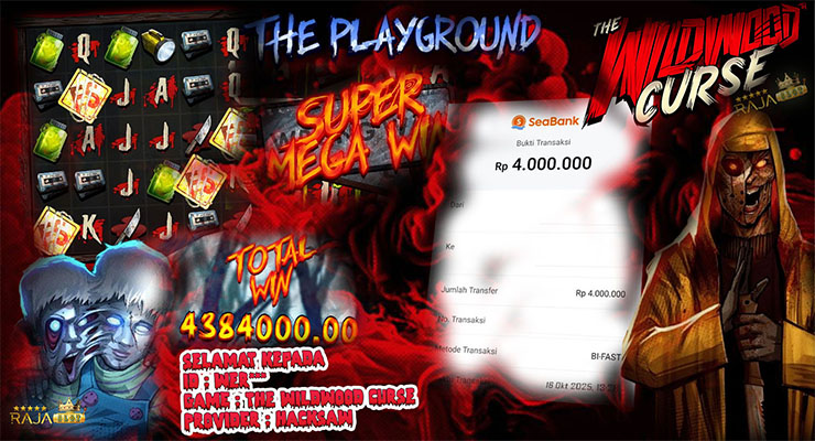 Pemain Wer*** menang Rp4 juta di slot The Wildwood Curse Hacksaw Gaming di Rajaslot