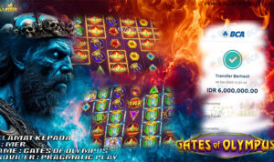 Pemain Mer*** menang Rp6 juta di slot Gates of Olympus Pragmatic Play di Rajaslot