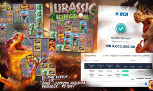 hasil menang Jurassic Kingdom 14 November 2025