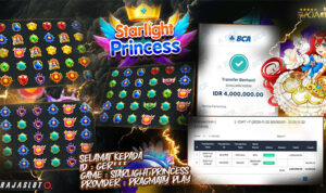 Menang Slot Starlight Princess 22 November 2025 di Rajaslot Rp4 Juta